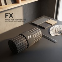 Rouleau en mousse haute densité personnalisé FX pour yoga, fitness, massage musculaire profond, récupération, étirement, entraînement à domicile, léger