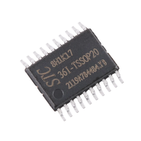 Microprocesseur 8051 STC8H1K17-36I-TSSOP20 1T de qualité supérieure, puce monocœur