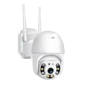 Outdoor Ptz Draadloze Ip Camera Auto Tracking Motion Wifi 5MP Infrarood Night Vision Waterdicht Surveillance Dome Camera