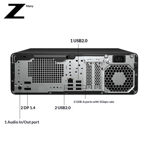 Estación de Trabajo HP Z2 SFF G1i para Empresas, Ultra7 265 VPro, 8GB RAM, 512GB SSD, Puerto USB 10/11, Diseño Compacto, Venta al Por Mayor - Product Image 5