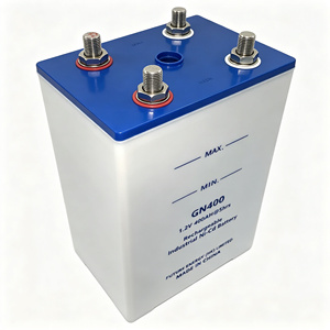 Batterie rechargeable alcaline nickel-cadmium (NiCD) à décharge basse puissance KL400P 1,2V 400AH GN400 KPL400 IEC60623 Alimentation de secours - Product Image 1