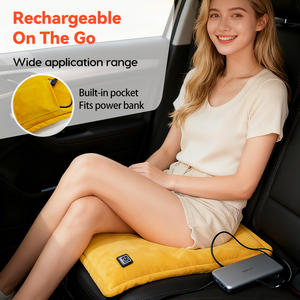 Coussin chauffant alimenté par USB, 3 modes <span class=keywords><strong>de</strong></span> chaleur, arrêt automatique <span class=keywords><strong>de</strong></span> sécurité après 45 minutes, portable, <span class=keywords><strong>pour</strong></span> <span class=keywords><strong>fauteuil</strong></span> roulant et siège <span class=keywords><strong>de</strong></span> voiture. - Product Image 4