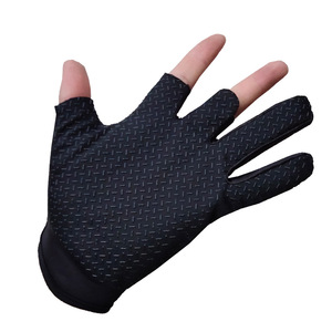 ถุงมือตกปลาแบบเปิดสามนิ้วสำหรับผู้ชาย ถุงมือเขียนได้ ระบายอากาศได้ดี ไม่ลื่น เหมาะสำหรับกิจกรรมกลางแจ้งและคนขับส่งของ - Product Image 4
