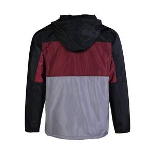 Coupe-vent personnalisable de taille XL de haute qualité à revêtement transparent pour la randonnée à fermeture à glissière High Street OEM - Product Image 3