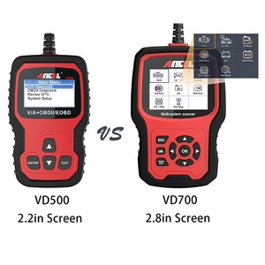 ANCEL VD700 <span class=keywords><strong>Scanner</strong></span> de diagnostic automobile complet <span class=keywords><strong>OBD2</strong></span> pour VAG ABS EPB DPF SRS TPMS Réinitialisation de l'huile <span class=keywords><strong>Scanner</strong></span> de diagnostic automobile - Product Image 2