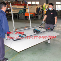Chariot d'installation de carreaux de grand format RAIZI TileGo pour la pose de carreaux en céramique avec support pour lève-carreaux Grabo (sans Grabo)