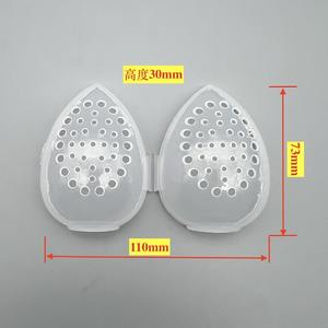 Estuche de Plástico Transparente/Rosa para Esponjas de Maquillaje, Diseño Rectangular, Moderno y Portátil, Caja de Almacenamiento para Beauty Blender, Venta al Por Mayor - Product Image 3