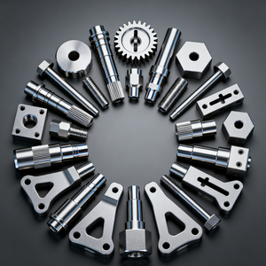 Servizi di Lavorazione <span class=keywords><strong>CNC</strong></span> a 5 Assi Personalizzati, Fabbricazione di Parti Tornite in Ottone, Acciaio Inossidabile e Alluminio - Product Image 1