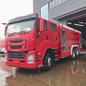 Camión Cisterna <span class=keywords><strong>de</strong></span> Agua ISUZU 6*4 <span class=keywords><strong>de</strong></span> 12 Metros Cúbicos, Camión <span class=keywords><strong>de</strong></span> Bomberos con Espuma, Camión <span class=keywords><strong>de</strong></span> Bomberos Especial para Rescate <span class=keywords><strong>de</strong></span> Emergencia - Product Image 3