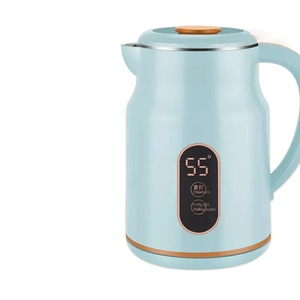Bouilloire électrique sans fil ODM 1,2 L en acier inoxydable 1500 W avec arrêt automatique, contrôle de la température, protection contre l'ébullition à sec et fonction maintien au chaud - Product Image 1
