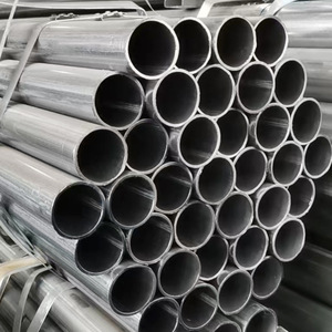 Tuberías de Acero Soldadas de Alta Calidad, Galvanizadas por Inmersión en Caliente, Tubería Redonda de Acero ERW Galvanizado - Product Image 5