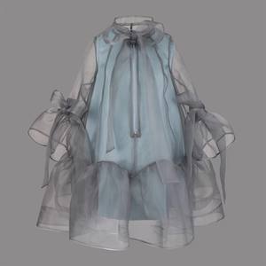 <span class=keywords><strong>Vestito</strong></span> da <span class=keywords><strong>bambina</strong></span> in Tulle per bambini a <span class=keywords><strong>manica</strong></span> <span class=keywords><strong>lunga</strong></span> abito da ballo di Chiffon per compleanno ballo estivo da <span class=keywords><strong>bambina</strong></span> <span class=keywords><strong>vestito</strong></span> da ballo decorato con fiocco - Product Image 6
