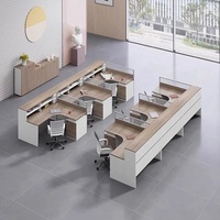 Ensemble de bureau en bois moderne et minimaliste avec tiroirs et structure métallique pour bureau à domicile ou salle d'étude