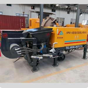 Factory Supply Diesel Typ Nass beton Spritzbeton Maschine für Beton Spritz SPB-7 - Product Image 1