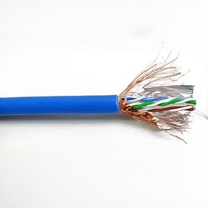 <span class=keywords><strong>Cable</strong></span> Ethernet CAT6 para Interiores <span class=keywords><strong>de</strong></span> 1000 pies, Blindado, Sólido, con Lámina, SFTP, CCA, <span class=keywords><strong>Cable</strong></span> <span class=keywords><strong>de</strong></span> <span class=keywords><strong>Internet</strong></span> CAT 6, 23AWG, Rollo a Granel, Azul - Product Image 2