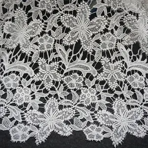 White Lace Trims for Sewing-Cotton Lace Ribbon by The roll-Craft african lace fabric