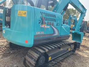 Excavadora Usada Kobelco SK75 con Tecnología Avanzada y Control Optimizado, Motor Original, Capacidad de Cucharón de 0.4m, Bomba de Caja de Cambios - Product Image 3