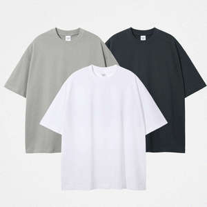 Custom Logo <b>Men</b> T‑Shirt 100% Cotton Crew Neck Short Sleeve Blank Tee OEM Print Embroidery Low MOQ Wholesale - Product Image 2