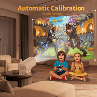 Amazo HOT P30MAX Mini projecteur LED 4K natif 720P Android 11 160ANSI WiFi6 BT5.0 Cinéma extérieur portable de poche 8GB 180
