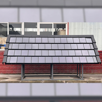 Tuiles solaires en acier à joint surélevé Mordernite Top Energy 2 en 1, faciles à installer, sûres, imperméables, tuiles solaires BIPV pour toiture