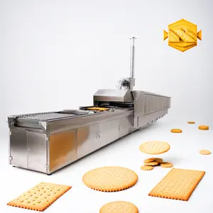 Giá tốt tự động Biscuit sản xuất máy với KHÁC NHAU Biscuit khuôn mẫu