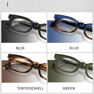 نظارات سانت فان جوخ الجديدة الفريدة للجنسين، إطار نظارات أسيتات بتصميم عصري ونمط صلب - Product Image 6