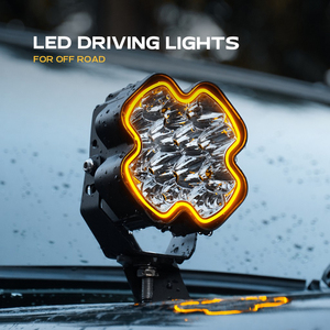 ไฟหน้า LED สีเหลืองอำพัน <span class=keywords><strong>12V</strong></span> ขนาด 4 นิ้ว ใหม่ ไฟตัดหมอกสีขาว/เหลือง ไฟเดย์ไลท์สำหรับรถออฟโรด รถกระบะ/UTV/SUV อุปกรณ์เสริม <span class=keywords><strong>50W</strong></span> 9000 ลูเมนส์ - Product Image 1