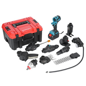 Juego de Herramientas Eléctricas Multiusos OEM/ODM con Batería de Litio Sin Escobillas, Llave de Impacto Multifunción para el Hogar, Estuche Rígido Eléctrico Personalizado - Product Image 5