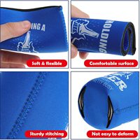 Manchon isotherme personnalisé en néoprène de 3 mm pour canette de bière, avec motif lettres imprimé, pour promotion commerciale