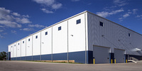 Edificio de Almacén con Estructura de Acero, Taller Industrial Prefabricado, Edificio Comercial con Estructura de Acero