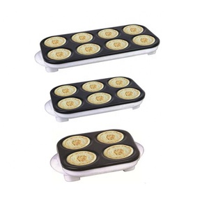 8PCS Mini <span class=keywords><strong>Pancake</strong></span> Maker 8 Fori Mini <span class=keywords><strong>Crepe</strong></span> Maker - Product Image 1