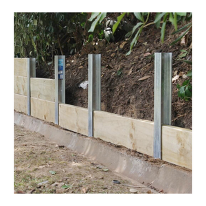 Poteau de mur de retenue de <span class=keywords><strong>poutre</strong></span> en H de menuisier de section en H de clôture de jardin galvanisée à chaud en Offre Spéciale - Product Image 1