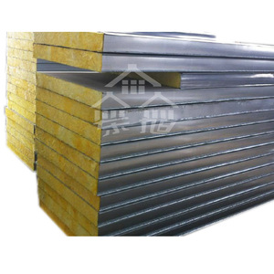 Panneau sandwich en laine de roche ignifuge 1200 mm, acier galvanisé, mur extérieur, design industriel - Product Image 2
