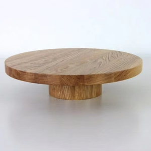 Moderno Soporte de Madera Ecológico Hecho a Mano para Exhibición de Pasteles, Decoración de Mesa de Postres y Arreglos para Fiestas de Boda con Acabado Natural - Product Image 1