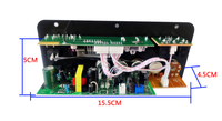 Amplificateur de son pour voiture et karaoké extérieur avec Bluetooth et écran intégré