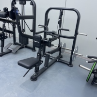 Machine de musculation professionnelle de qualité commerciale pour la musculation des deltoides assis, idéale pour les salles de sport et les bodybuilders.