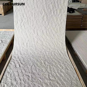 แผ่นหินอ่อนยืดหยุ่น MCM กันไฟ กันน้ำ ติดตั้งง่าย สำหรับตกแต่งผนังภายนอก - Product Image 1