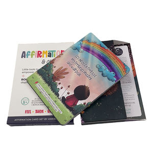 Tarjetas de Afirmaciones Minimalistas y Bonitas, Juego de Cartas para la Definición de Intenciones para la Escritura en el Diario, Proveedor de Pedidos al por Mayor - Product Image 4