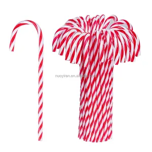 OEM Candy Cane Manufacturer Wholesale Halal Candy And Sweet Twist Swirl Multicolour Christmas Candy