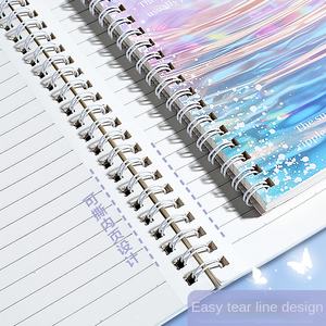 Cahier de grande valeur <span class=keywords><strong>petit</strong></span> <span class=keywords><strong>chaperon</strong></span> <span class=keywords><strong>rouge</strong></span> A5 livre de bobine épaissi ligne horizontale facile à déchirer livre de commerce électronique transfrontalier <span class=keywords><strong>petit</strong></span> - Product Image 3