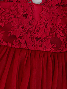 Vestidos <span class=keywords><strong>de</strong></span> bebé Cute Bow Baby Fancy Dress Princess Party Baby Frock <span class=keywords><strong>1</strong></span> <span class=keywords><strong>año</strong></span> <span class=keywords><strong>Cumpleaños</strong></span> - Product Image 4