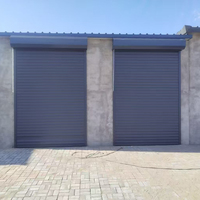 Pintu Garasi Lipat Modern Elegan Kelas Atas Berbahan Aluminium Alloy Anti Maling