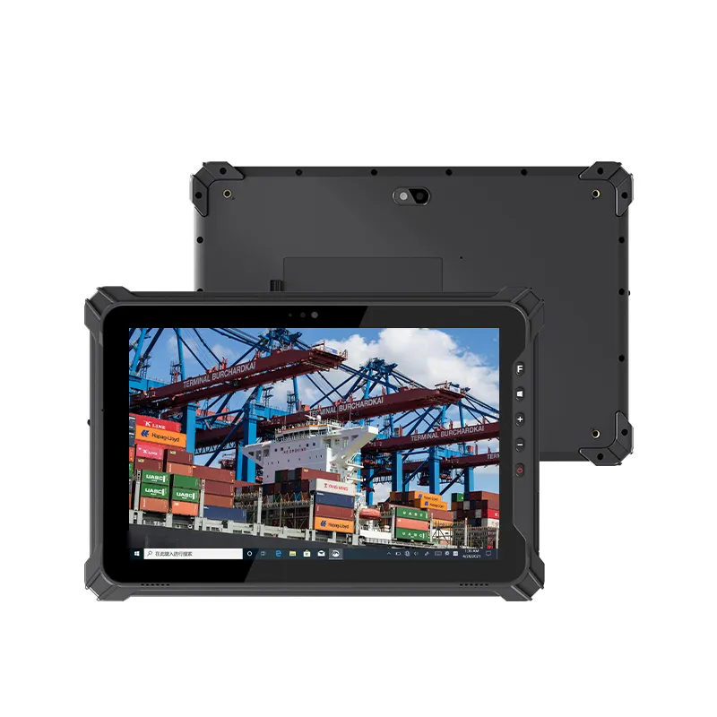 LTE GPS NFC Optional 2D Barcode Scanner 10.1 Inch IP67 Wifi BT 4G Industrial Tablet PC USB 3.0 USB Type C Waterproof Tablet W17J