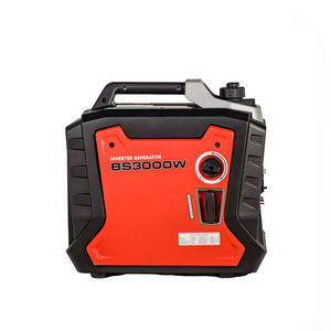 Générateur onduleur portable <span class=keywords><strong>BISON</strong></span> (CHINE) à démarrage manuel, monophasé 110V 220V 50Hz, 7 CV 2500W 2.5KVA, 4 temps - Product Image 3