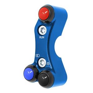 Interrupteur de guidon droit pour Suzuki GSX-R1000 2017/2021 (trous alignés) (bleu) - Product Image 4