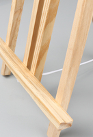 Chevalet publicitaire portable pour enfants, table de bureau en bois, chevalet en H, chevalet à trépied pour l'art, vente en gros