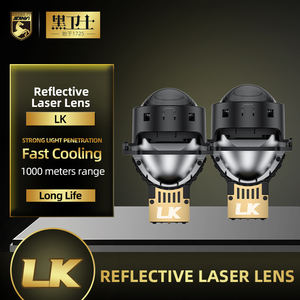 Nouveau projecteur laser bi-LED LK de 3 pouces 75W, lentille de projecteur laser, <span class=keywords><strong>15000</strong></span> lumens, super lumineux, 6000K, phare avant automatique pour <span class=keywords><strong>Audi</strong></span> et plus - Product Image 2