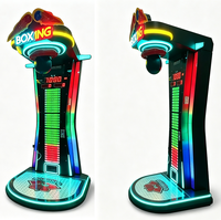 Machine de jeu de boxe électronique à monnayeur, jeu d'arcade de boxe King, jeu de récompense sportif pour parcs d'attractions et centres commerciaux