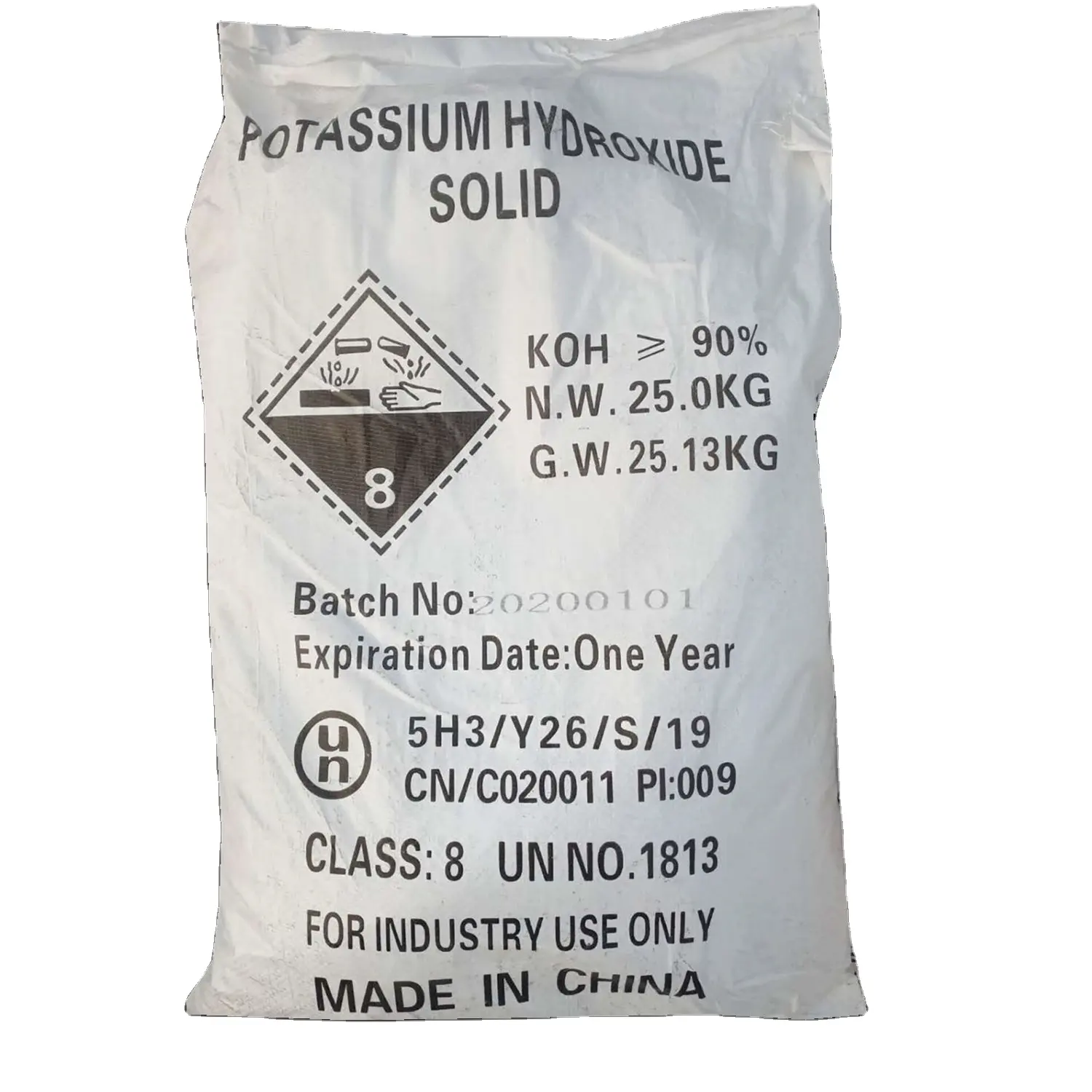 90% Koh Kaliumhydroxide Met Fabrieksprijs