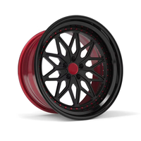 Venta Directa de Fábrica, Juego de 3 Ruedas para Automóvil de Pasajeros, 5X112 5X114.3 5X120, 16 17 18 19 20 21 22 23 24 Pulgadas, Ruedas Forjadas de Aleación de Aluminio